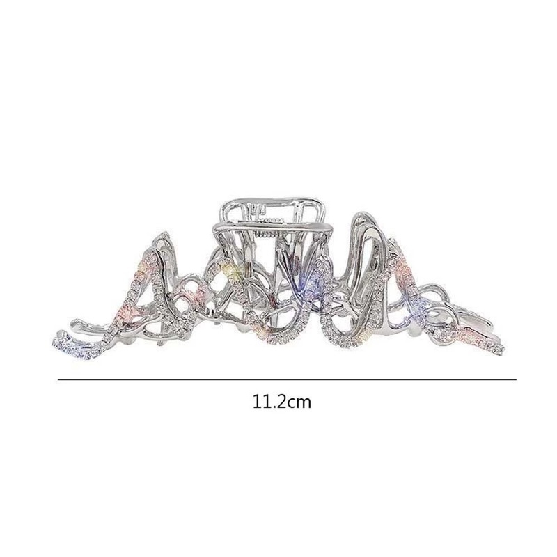 Jepit Rambut Bahan Metal Warna Emas Dan Silver Gaya Korea