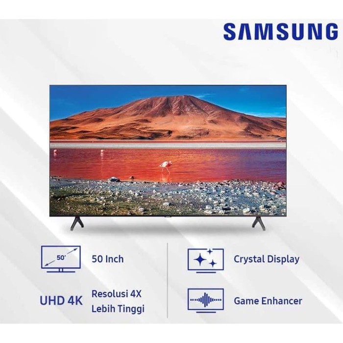 TV LED Samsung 50AU7000 / 50 AU 7000 / 50 AU7000 4K CRYSTAL UHD