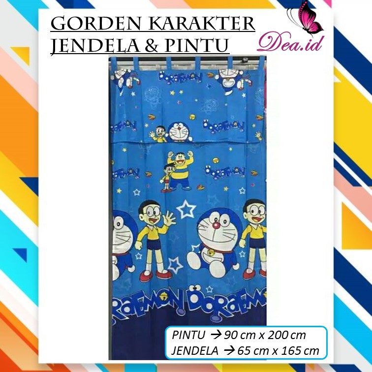 [DEASHOP] [PINTU] GORDEN HORDENG KORDEN KARAKTER D-EMON 95 X 200 CM (1KG=6PCS)