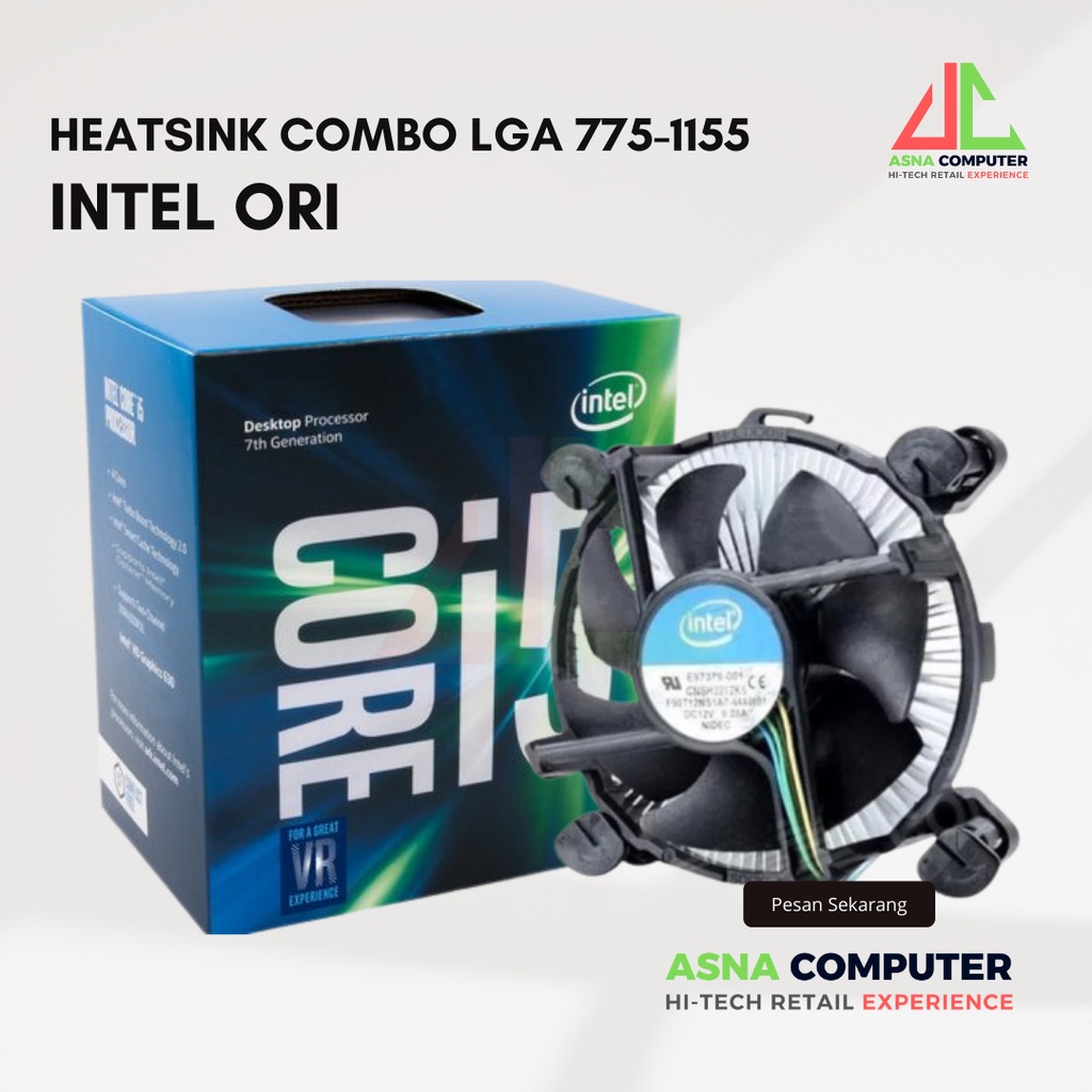 Heatsink H110 H81 H61 Combo HSF Proc LGA 1155 1200 1700 1156 775 Fan