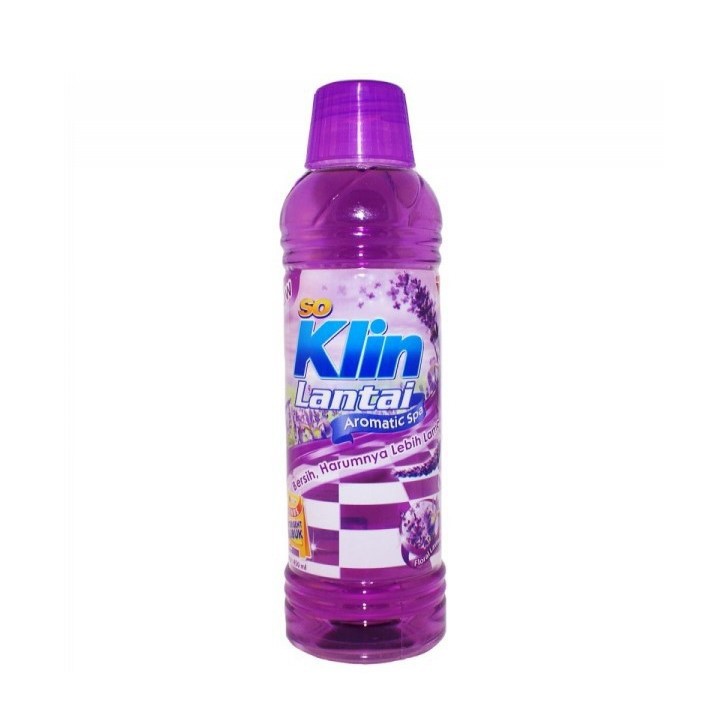 Soklin Pembersih Lantai Ungu Lavender Bloom Botol 450 ml