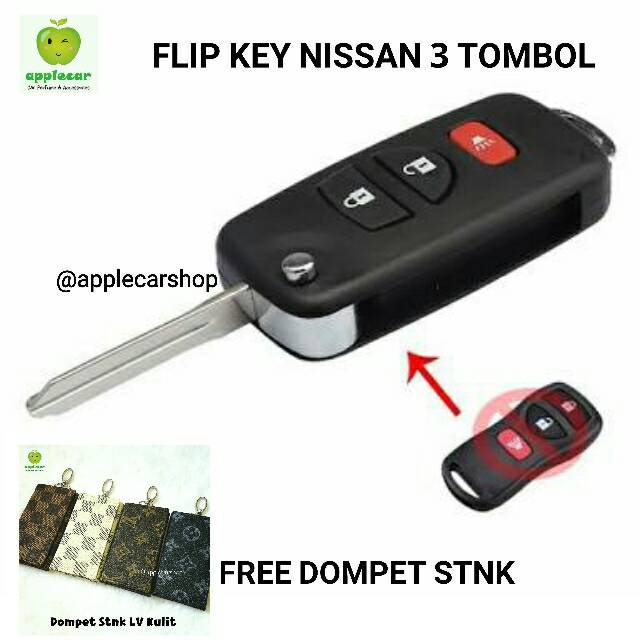 Flipkey Casing Kunci Lipat Flipkey Nissan Grand Livina X-Trail