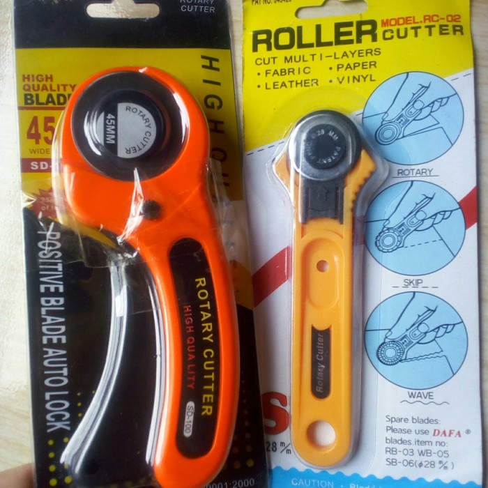 

Sale Rotary Roller Cutter 28Mm 45Mm / Alat Potong Kain Pisau Roda Promo