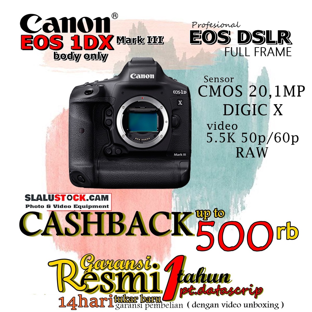 Canon EOS 1DX Mark III - Canon 1DX III - EOS 1D X Mark III Resmi