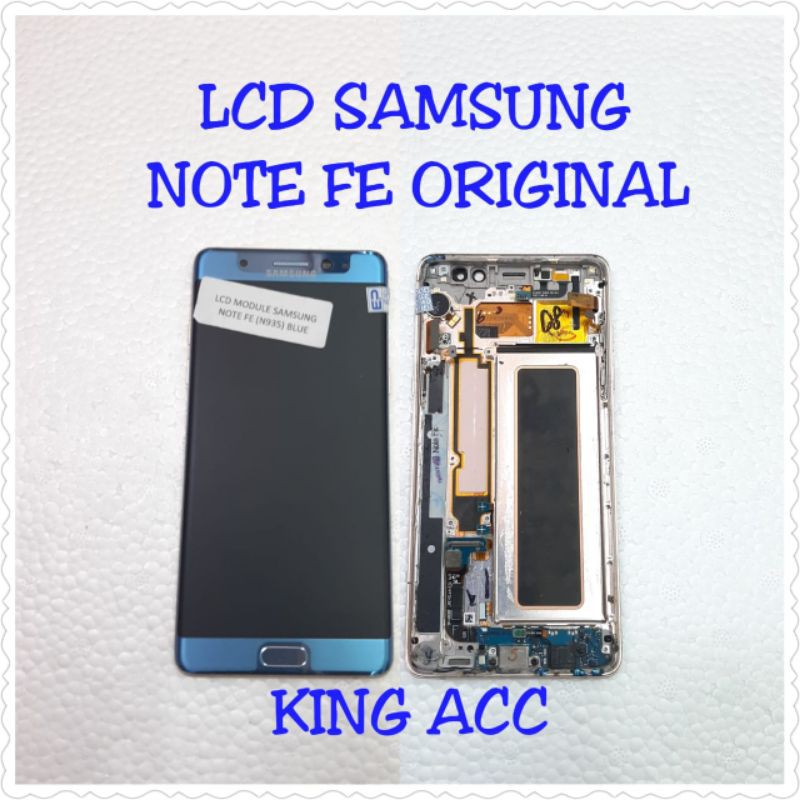 LCD TOUCHSCREEN SAMSUNG GALAXY NOTE FE - NOTE 7 ORIGINAL FULLSET