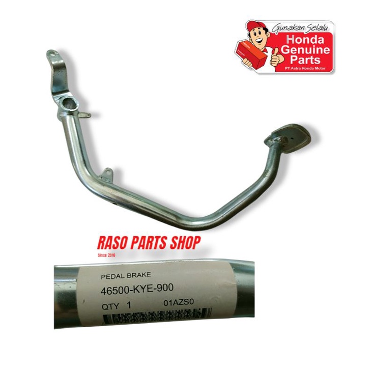 pedal rem belakang megapro monoshock original 46500-KYE-900