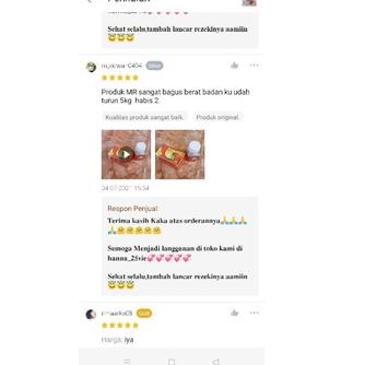 [SNJ. 930236] Mr original / pelangsing MR BPOM / pelangsing MR