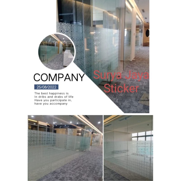 Cutting stiker / Kaca film sunblast