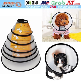 Lingkaran Corong Penutup Leher/Kepala Anti Bite/Pet Collar Cone 