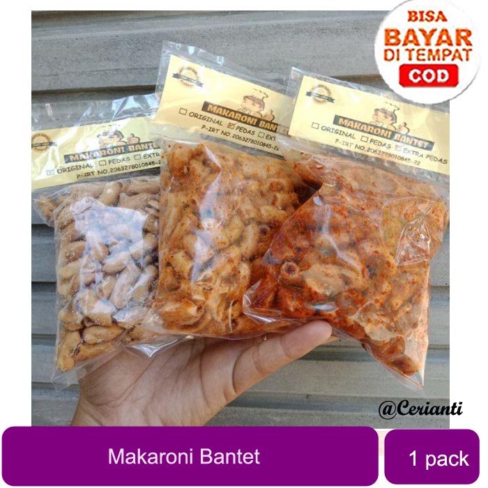 [Ready Medan] MAKARONI BANTET Tasikmalaya - MAKARONI BANTET- MAKARONI BANTAT MURAH - MAKARONI BANTAT BISA COD_Cerianti