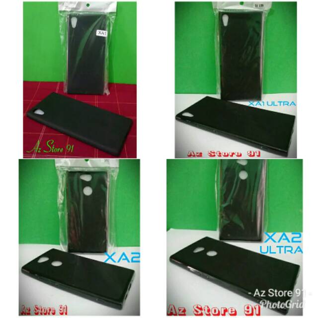 Case Sony Xa2 plus XA1 Plus Xa Ultra Xa1 Xa1 ultra Xa2 Xa2 ultra blackmate Softcase Xa series