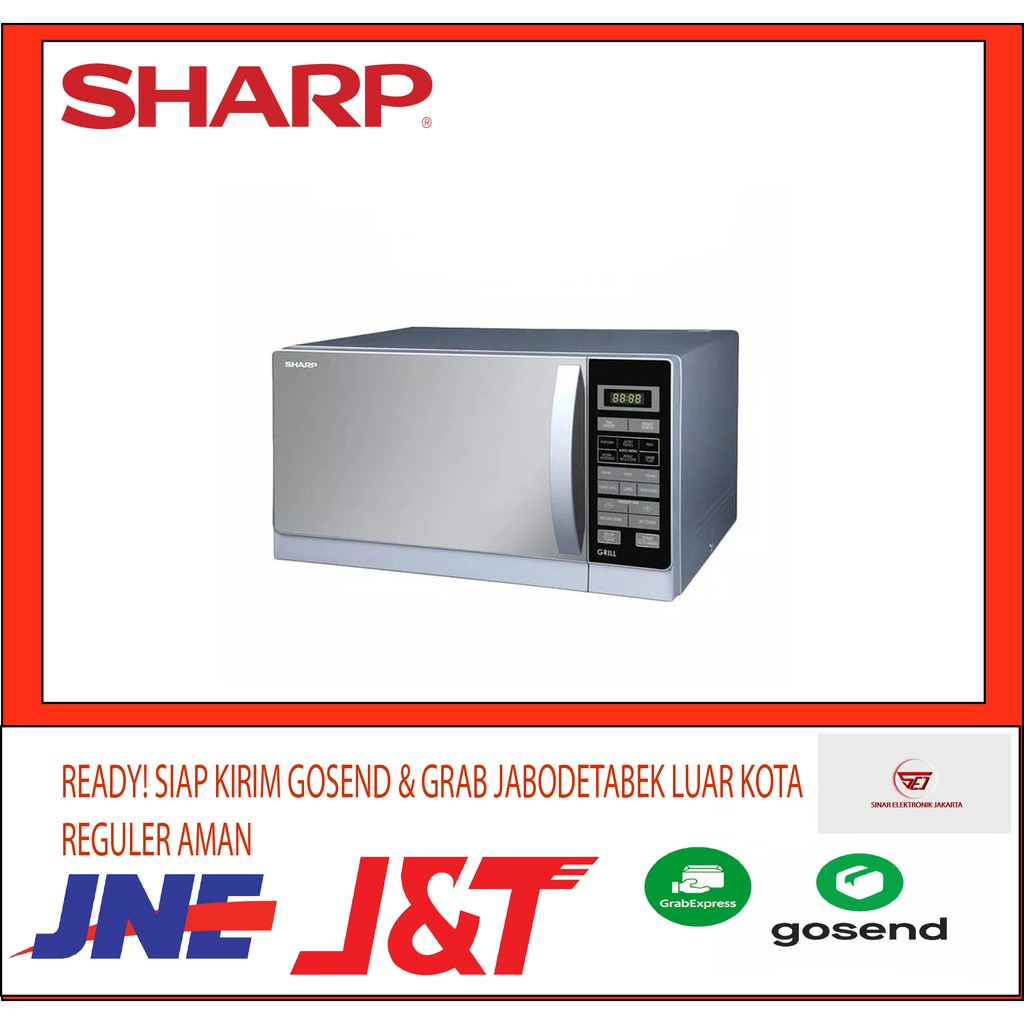 SHARP Microwave Oven R-728 (W)-IN. Kapasitas 25 L. Baru Bergaransi Resmi