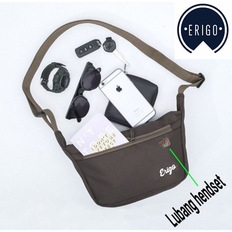 tas slempang modern Erigo Pria/wanita
