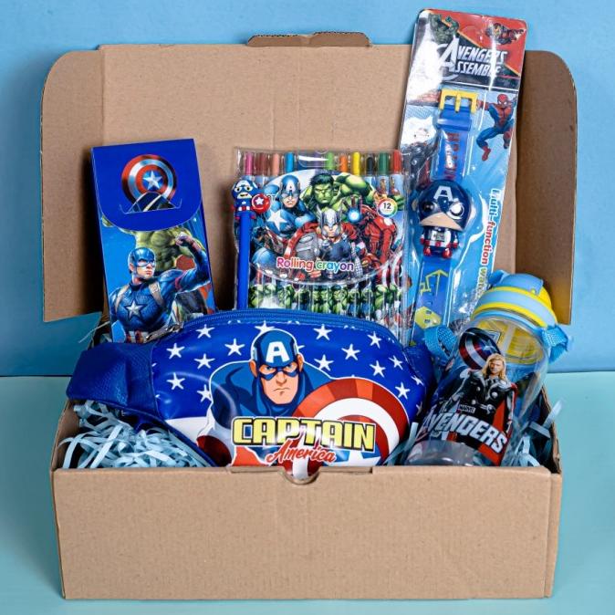 

Hampers Anak Captain America / Kado Ulang Tahun Anak