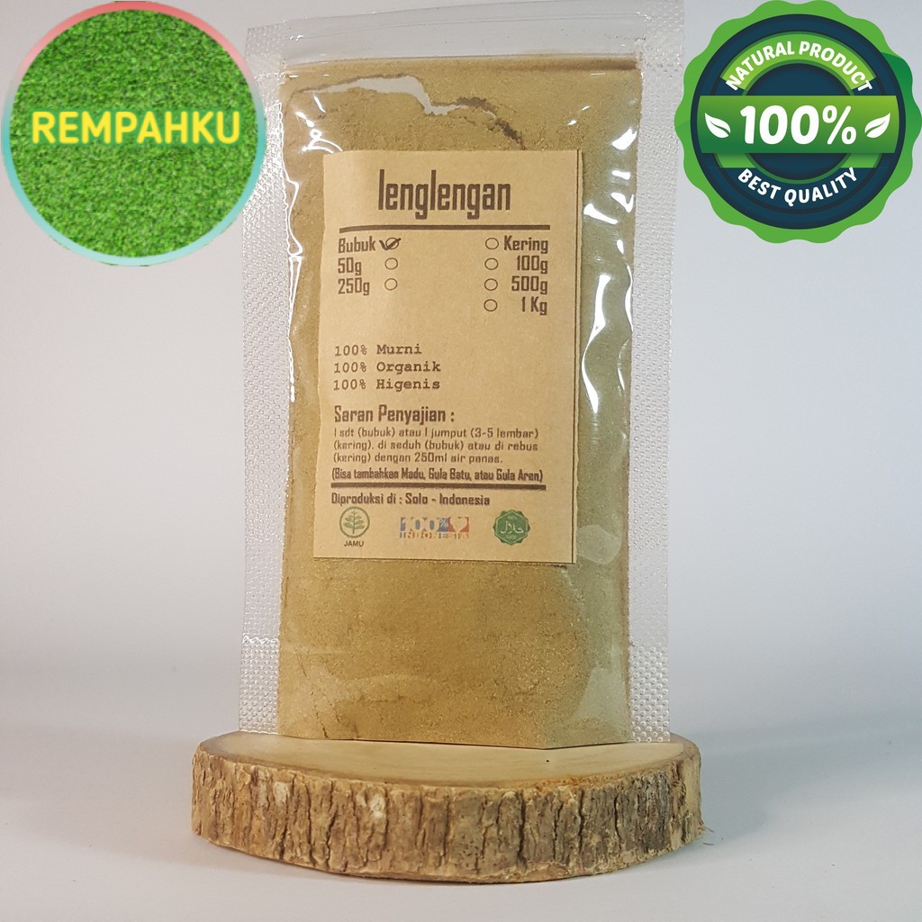 

LENGLENGAN BUBUK 50 GRAM - Leucas Lavandulifolia - MURNI - JSR -