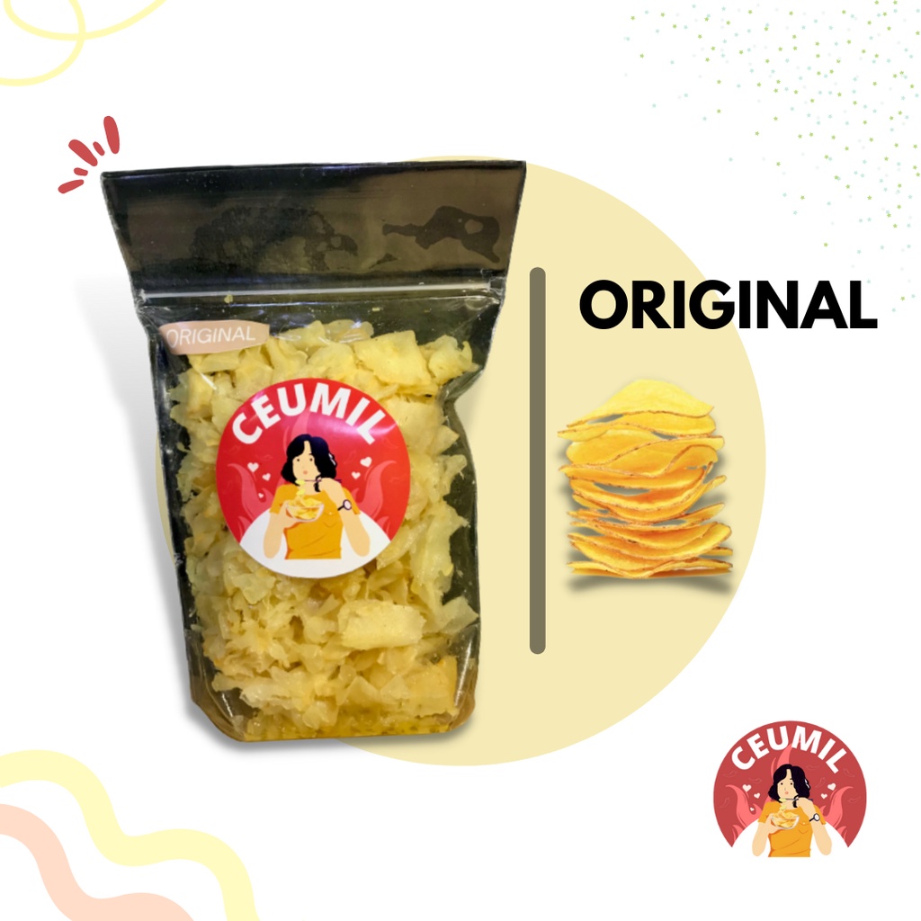 

KRIPIK SINGKONG ASIN GURIH ORIGINAL CEUMIL