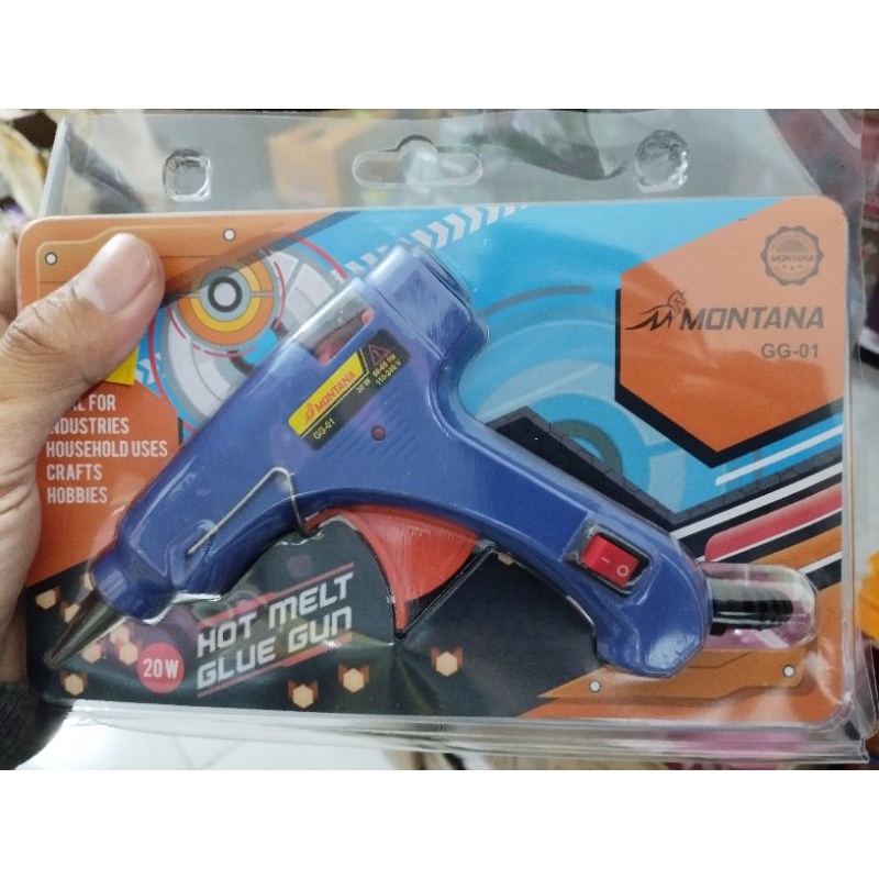 alat Lem tembak 20watt - Hot melt glue gun 20watt