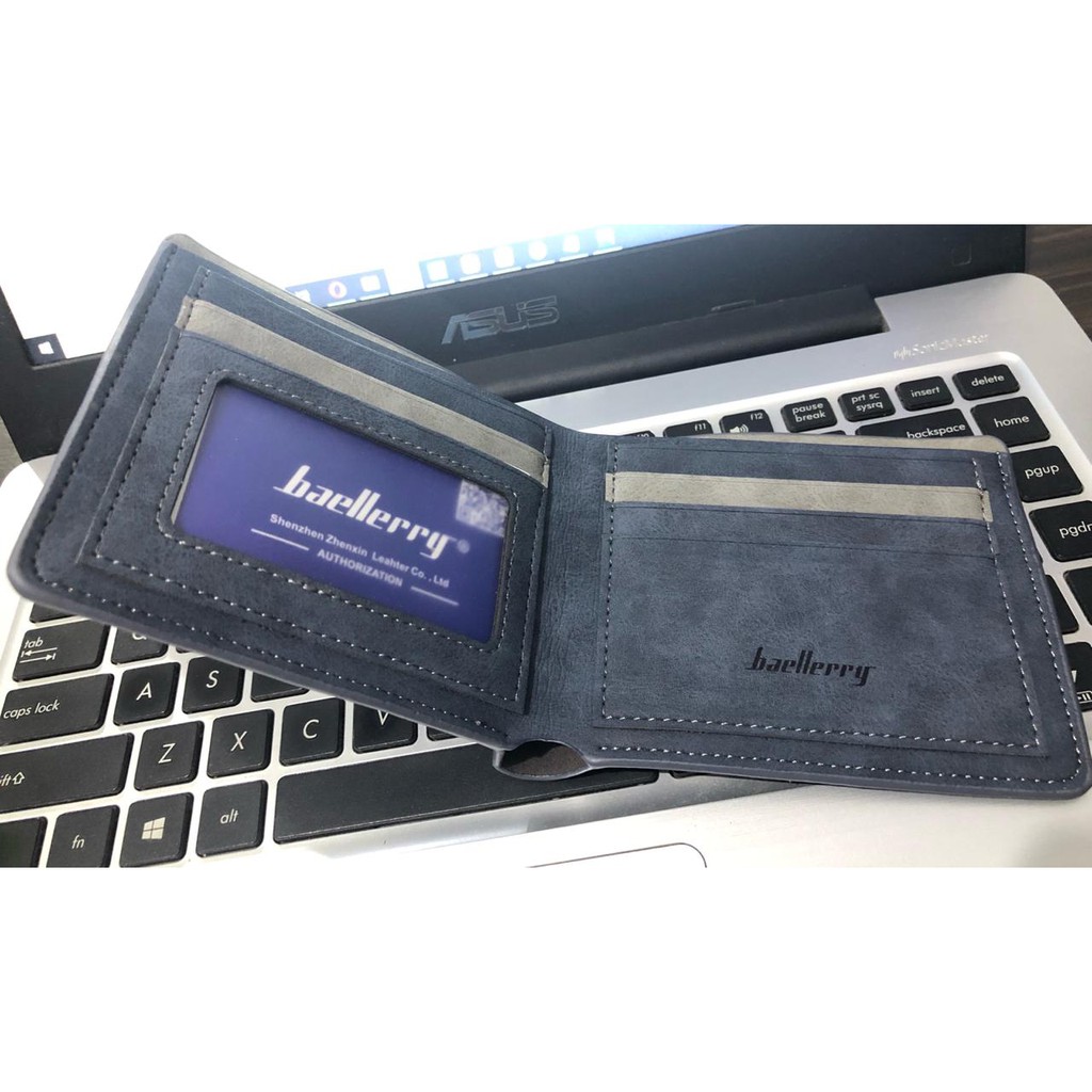 Dompet Pria Baellerry Short WALLET MODEL PENDEK ORIGINAL HG4