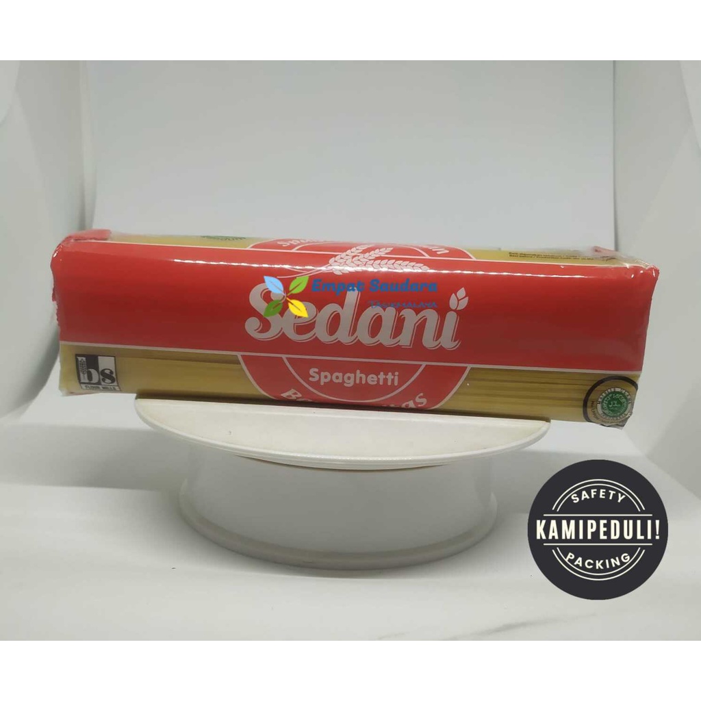 

SPAGHETTI MERK SEDANI BOGASARI KEMASAN 1 KG
