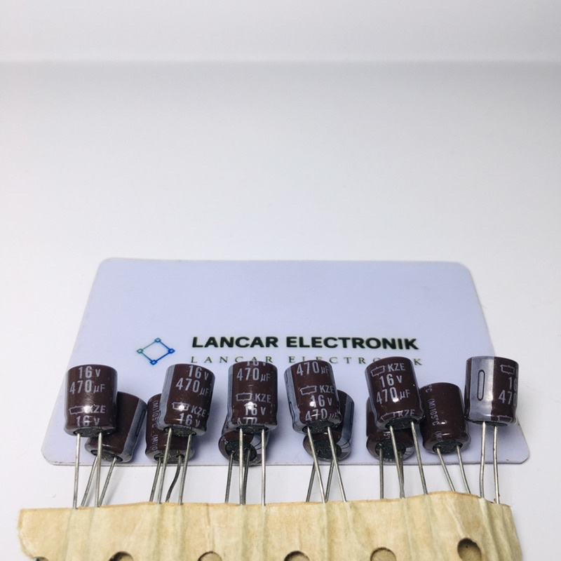 Elco 470uf 16v / Elko 470uf 16v COKLAT Roll / Renceng