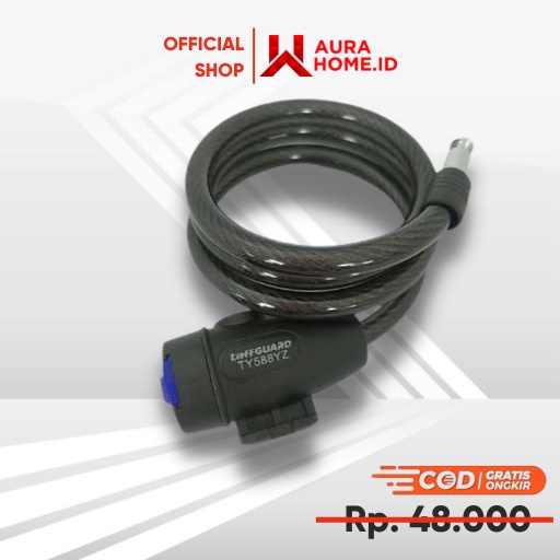 Kunci Gembok Sepeda Anti Maling Lock / Kunci Pengunci Gembok Pengaman Sepeda Speda Sepedah Rantai Ba