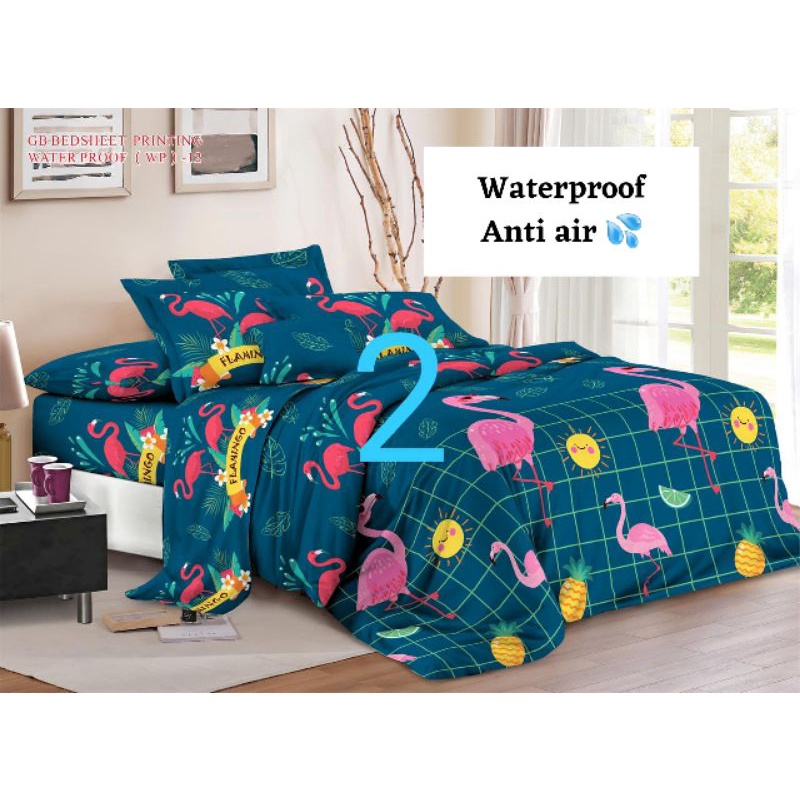 sprei waterfroop karakter murah ukuran 120x200,160x200,180x200,200x200-K6