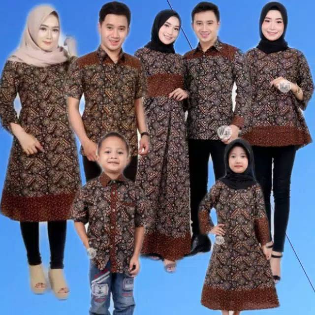 Maura Couple-sania Ruffle Batik Couple Ori Ndoro Jowi Garansi Termurah Shopee Motif Mataram