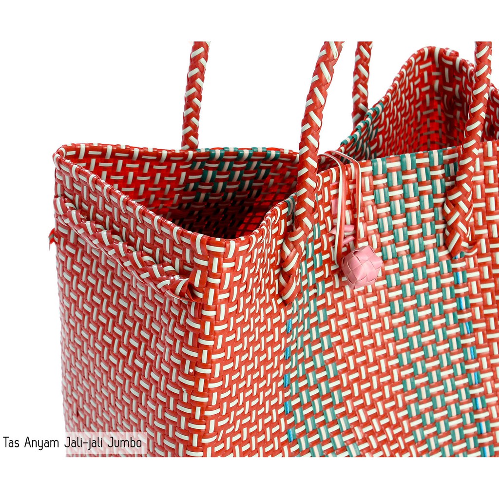 Tas Belanja JMB Tas Anyam Jali-Jali JUmbo