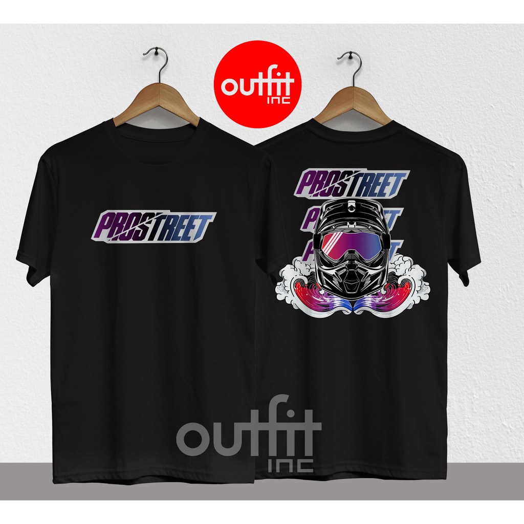 Kaos Supermoto Helmet Lifestyle Terlaris - OUTFIT