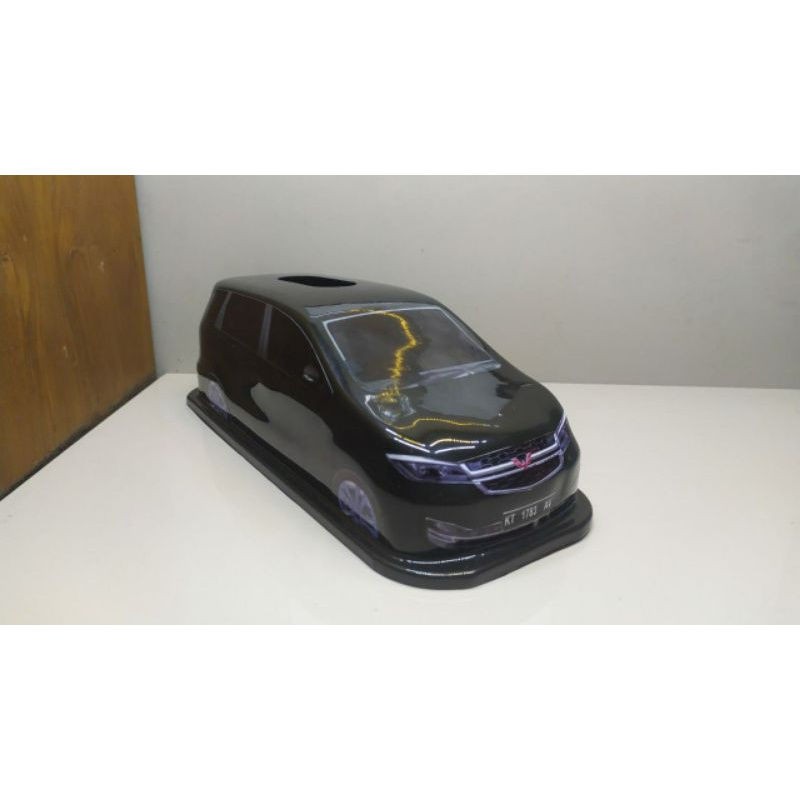 TEMPAT TISSUE TISU BENTUK MOBIL WULING CORTEZ CONFERO (++ ANTISLIP)