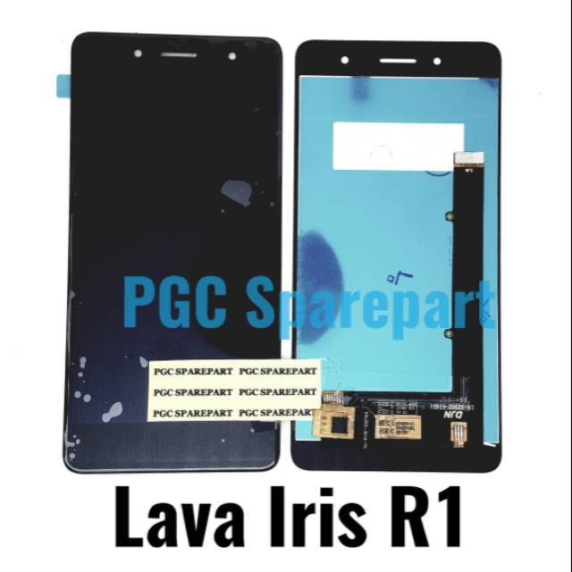 Original Oem Lcd Touchscreen Fullset Lava Iris R1 Lavairis R 1 Shopee Indonesia