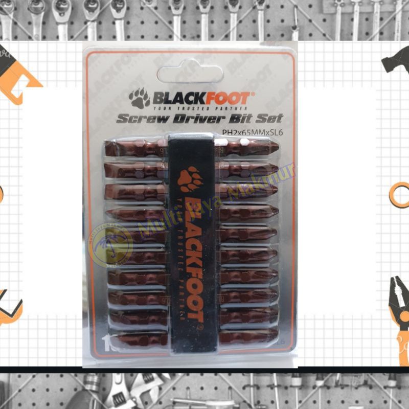 Mata Obeng Angin PH2 x 65 x SL6 Screwdriver Bits