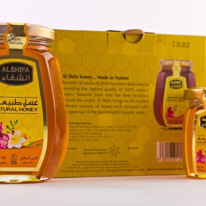 

madu- madu al shifa 500gr free al shifa 125gr original -madu.