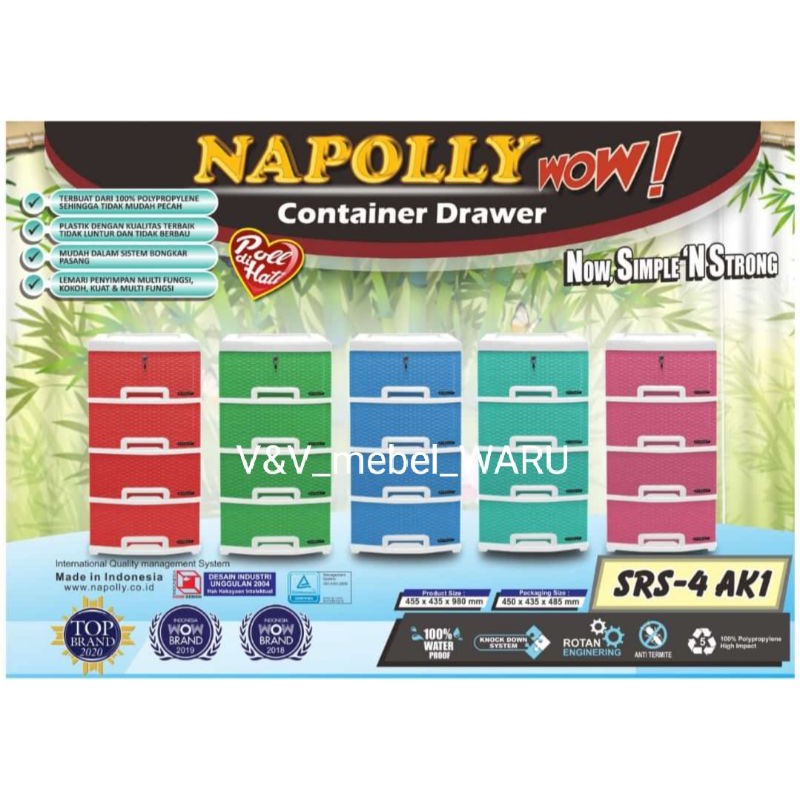 RAK SUSUN NAPOLLY ROTAN AREA SBY & SDA