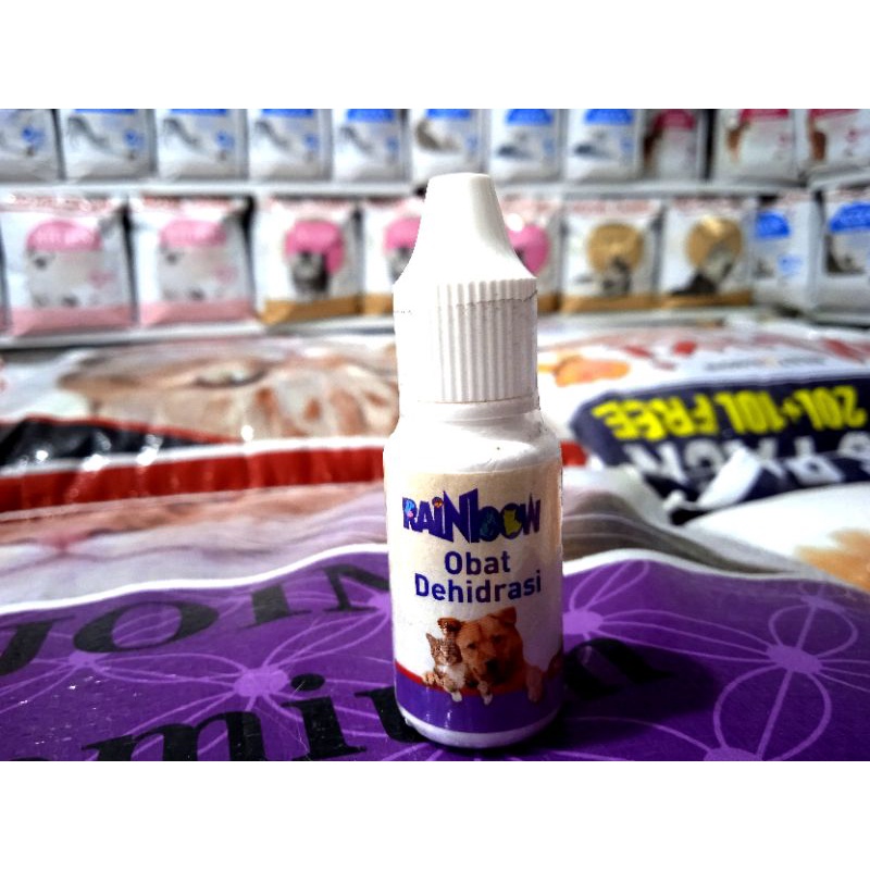 rainbow obat dehidrasi cat ,dog &amp; kelonci 8ml