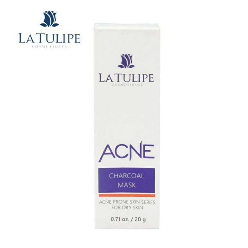 LA TULIPE ACNE CHARCOAL MASK 20GR