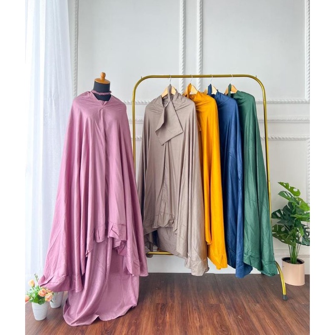 Mukena rayon mukena polos mukena dewasa mukena adem Polos Jumbo Rempel