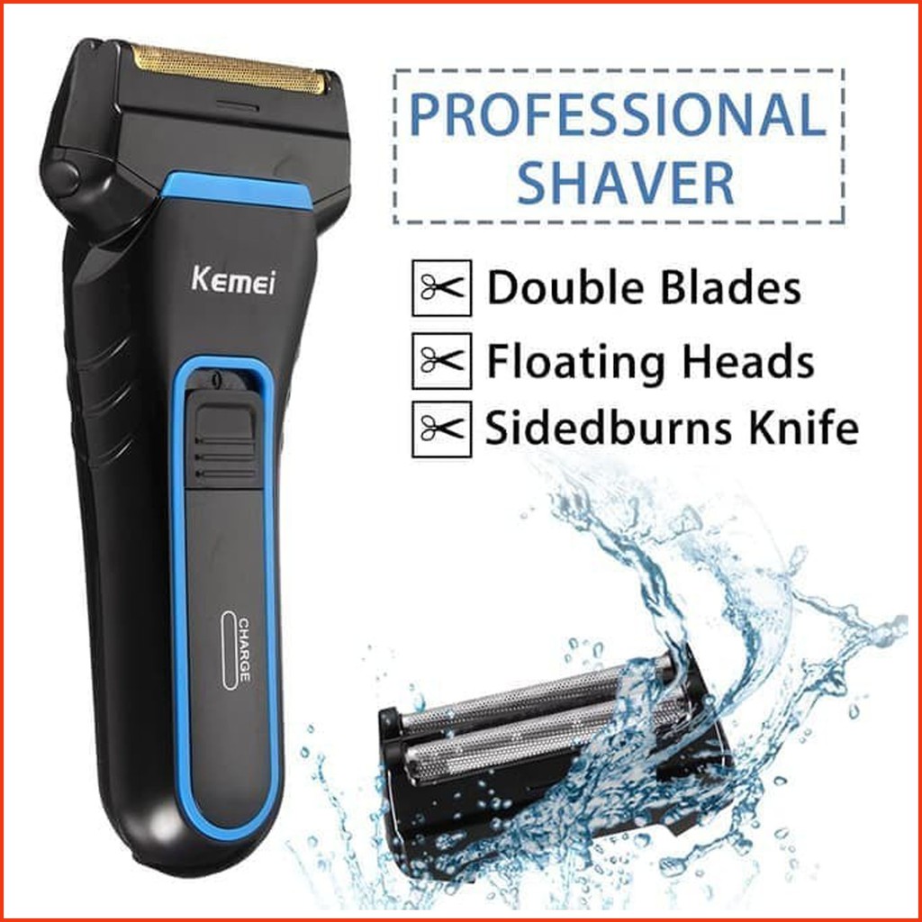 Shaver Kemei KM-2016 Electric Alat Cukur Kumis Dan Jenggot