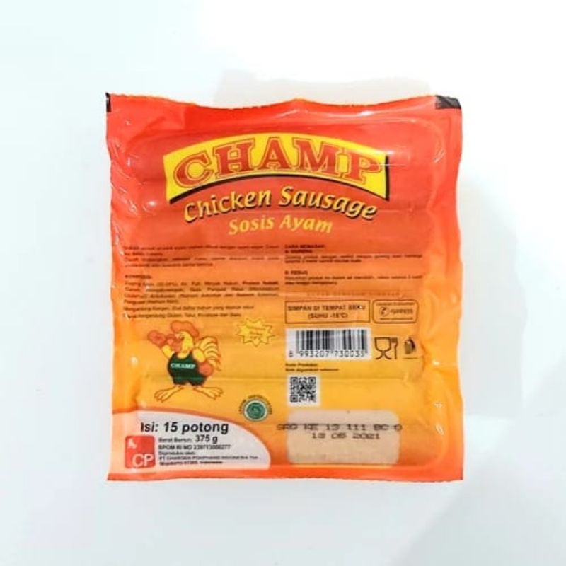 

Sosis Champ Ayam 375gr