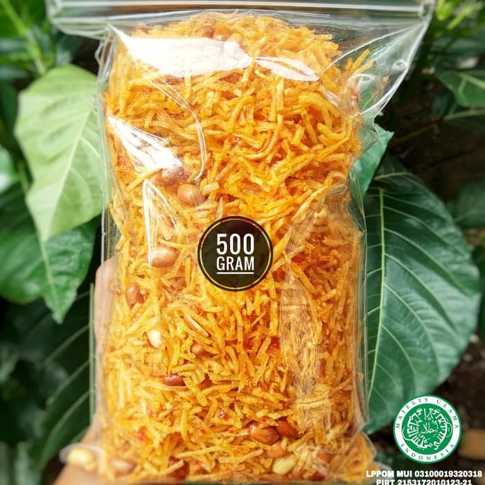 

Kering kentang Mustofa 500gr Pedas Manis PM