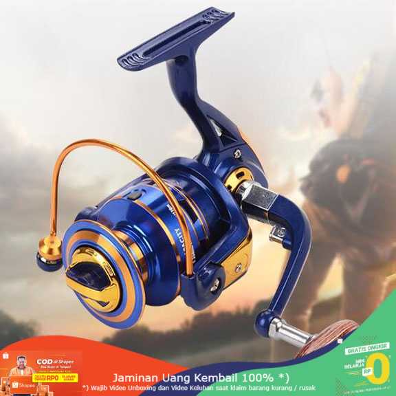 (BISA COD) RVOSTR Fanshun Gulungan Pancing FH3000 Fishing Spinning Reel 10 Ball Bearing