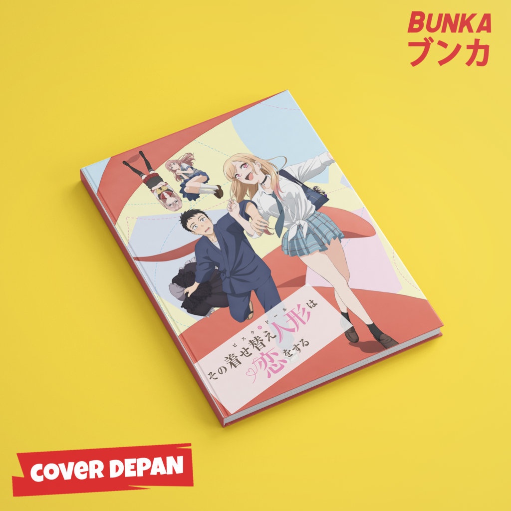 

Notebook Sono Bisque Doll Wa Koi Wo Suru Hardcover A5 Skin Buku Tulis Catatan Notes Agenda Planner Jurnal