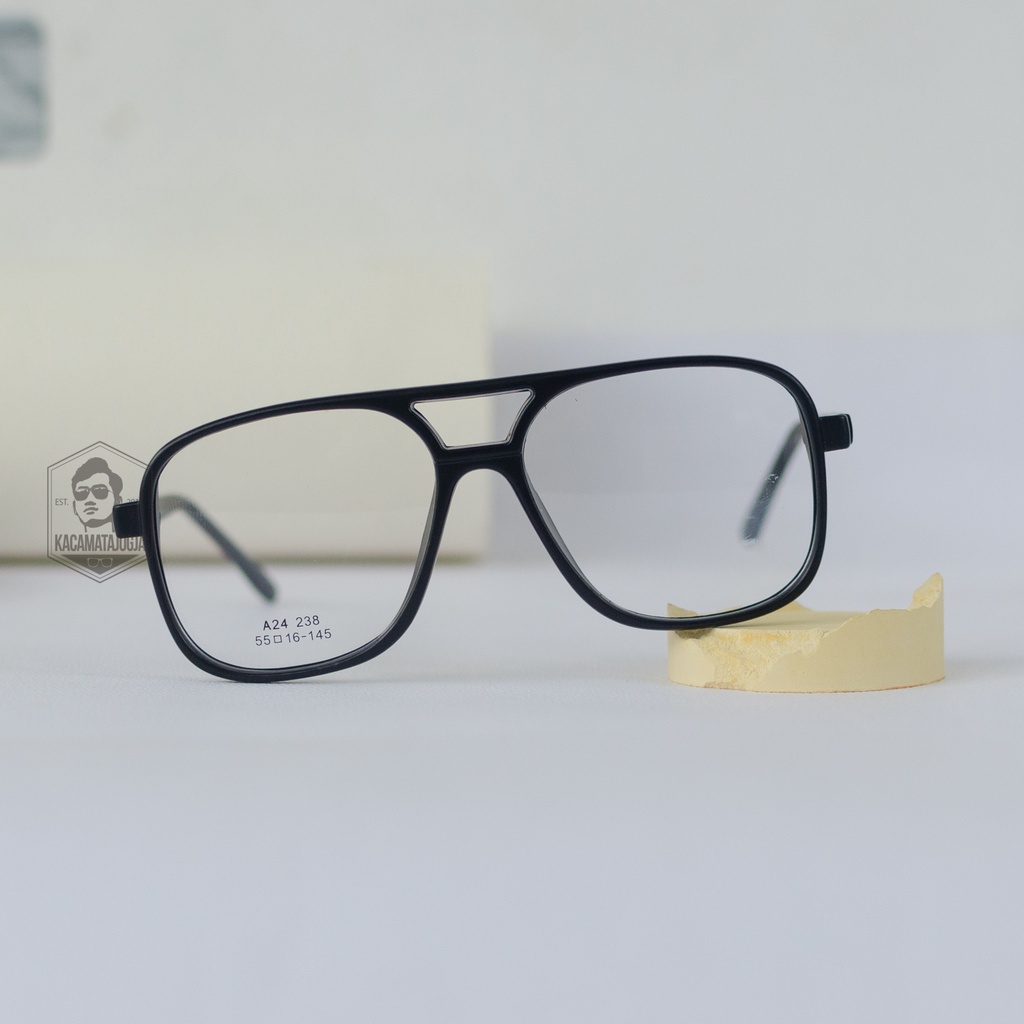 Jual Kacamata Jogja - Frame Aviator Full Plastik- SADARMI 01 | Shopee ...