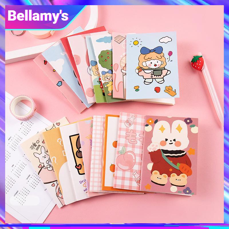 

COD ❤️ Buku Kecil yang Lucu Perlengkapan Kantor Notepad Alat Tulis Siswa Portable Mini Notebook Notepad-Bellamy's