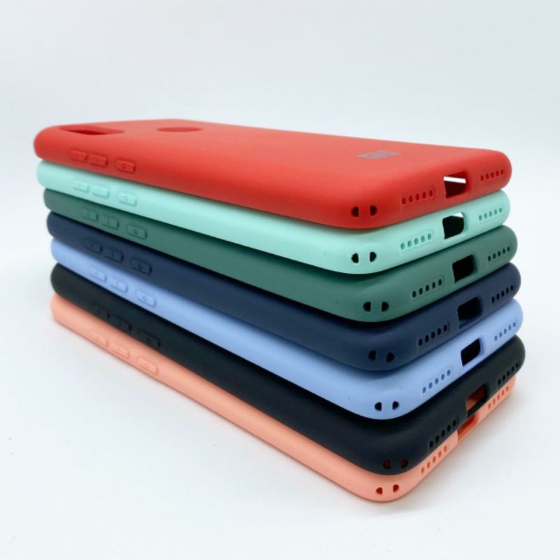 Case Realme 5 Pro Silikon Case Warna Macaron