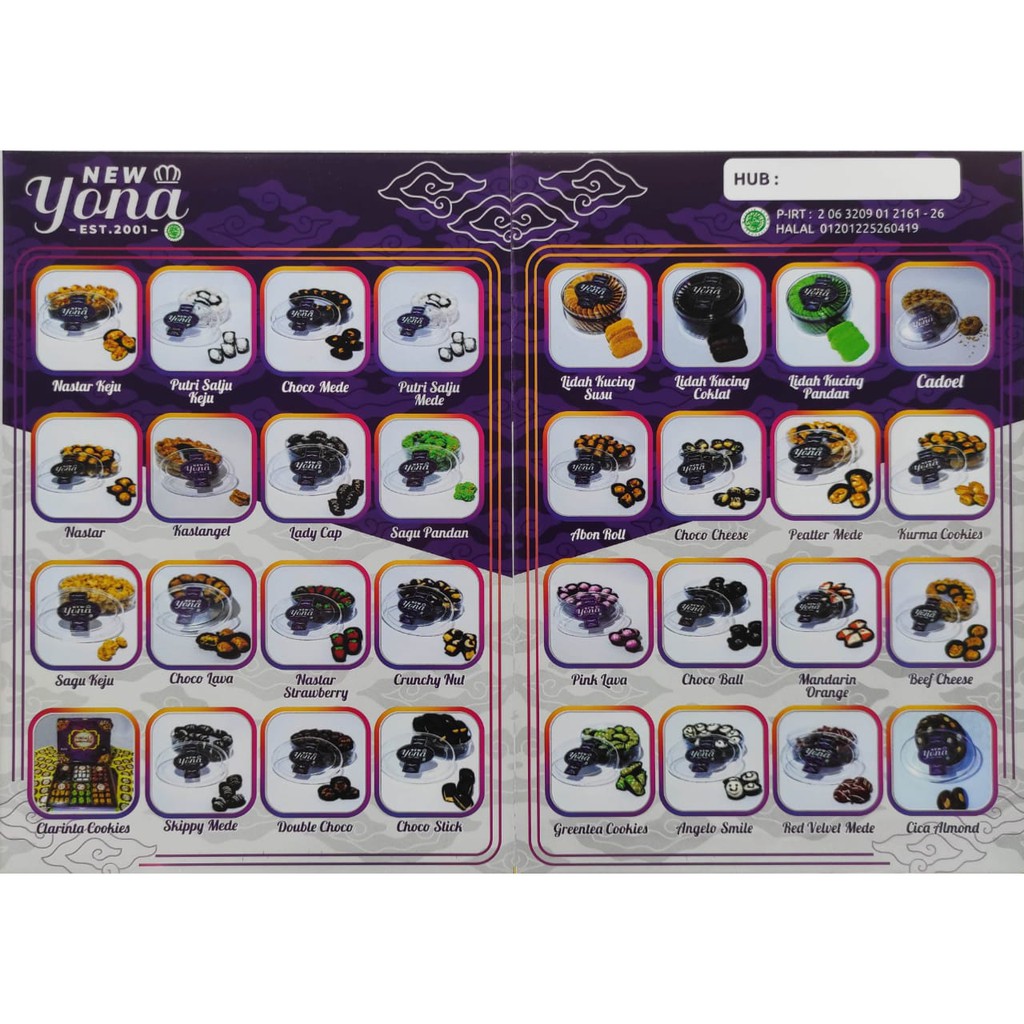 

NEW YONA Kue Kering 1 lusin