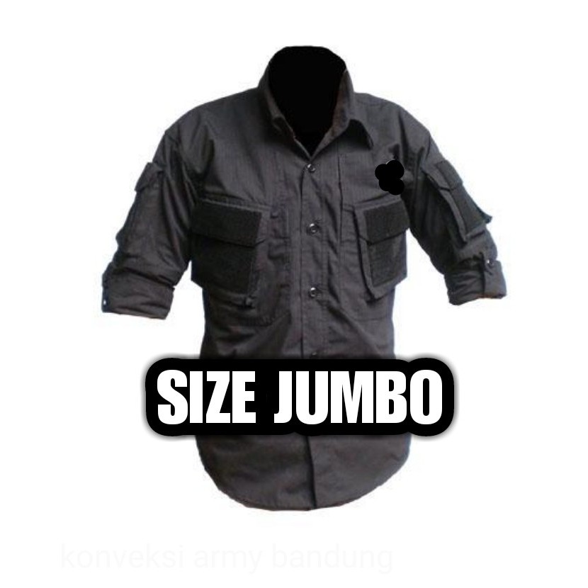 Kemeja Tactical size Jumbo