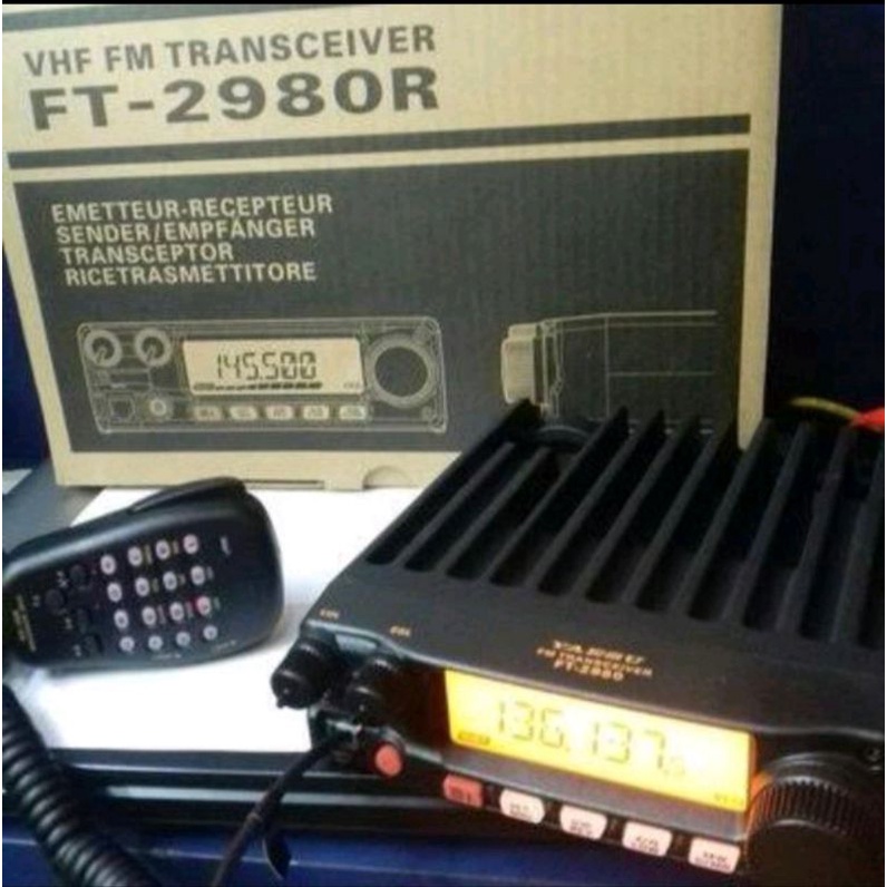 Jual YAESU FT-2980 VHF ORIGINAL RIG YAESU FT 2980R 2980 | Shopee Indonesia