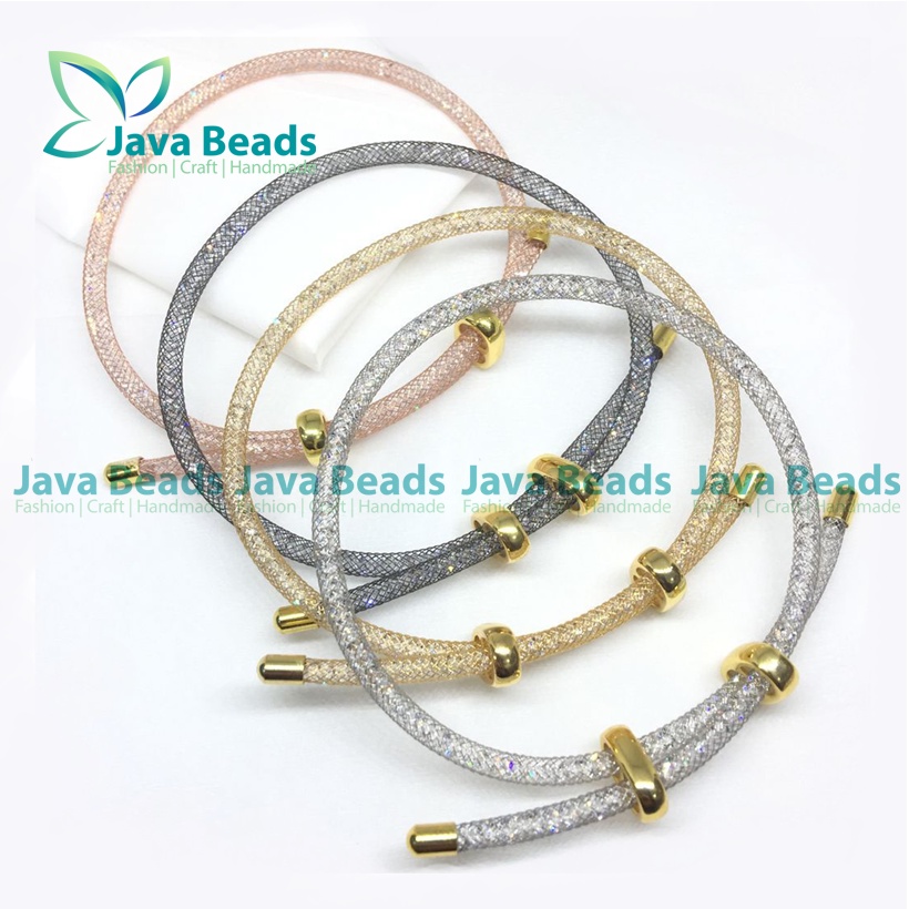 Gelang Glitter Gelang Tali Kawat Kristal Glitter