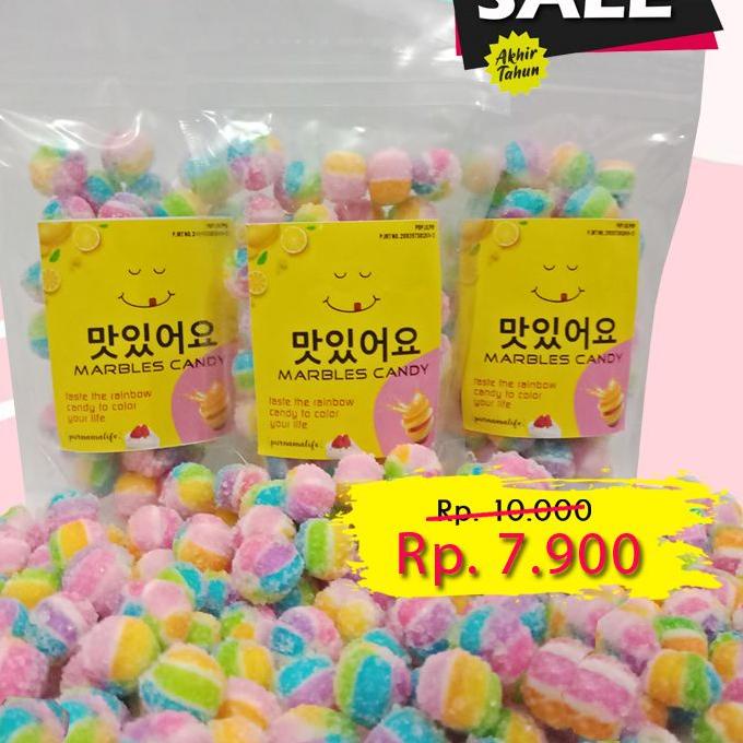 

TERLARIS Purnamalife Permen Bola pelangi/permen gula gula/Marbels candy/candy ball kemasan 70 gr | TRENDING | TERBARU LAGI |